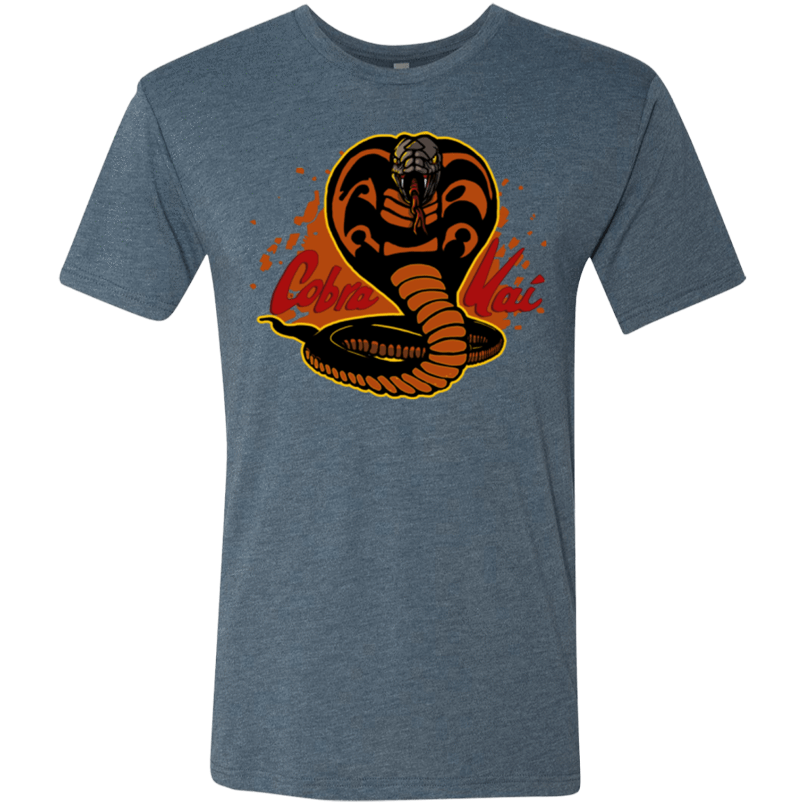 T-Shirts Indigo / S Familiar Reptile Men's Triblend T-Shirt