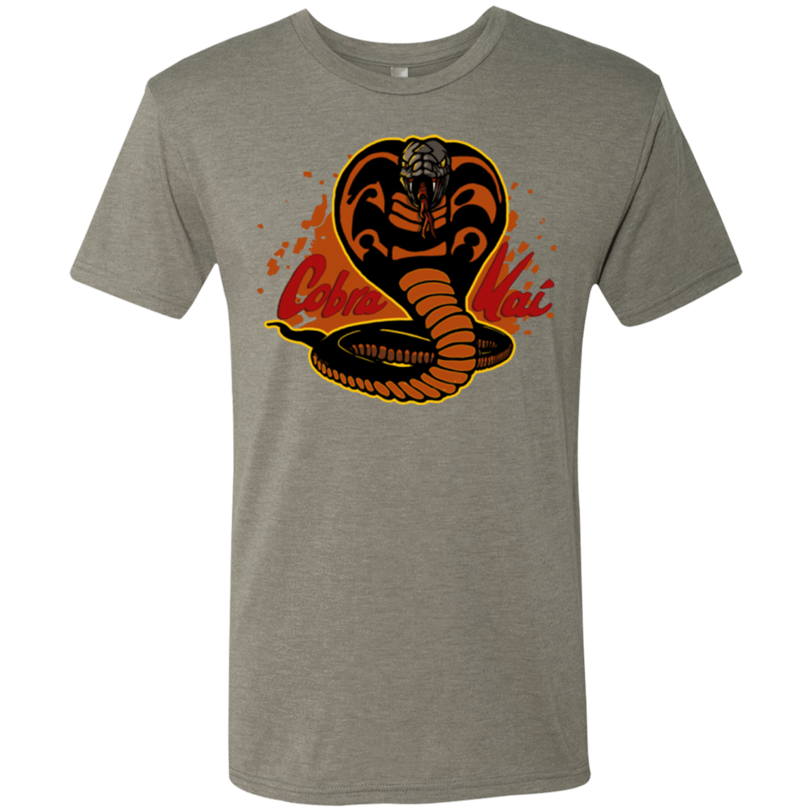 T-Shirts Venetian Grey / S Familiar Reptile Men's Triblend T-Shirt
