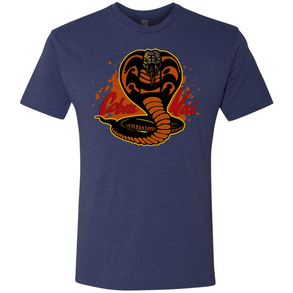 T-Shirts Vintage Navy / S Familiar Reptile Men's Triblend T-Shirt