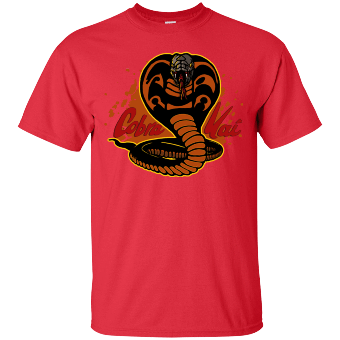 T-Shirts Red / S Familiar Reptile T-Shirt