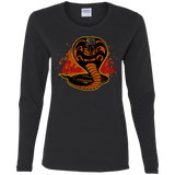 T-Shirts Black / S Familiar Reptile Women's Long Sleeve T-Shirt