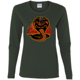 T-Shirts Forest / S Familiar Reptile Women's Long Sleeve T-Shirt