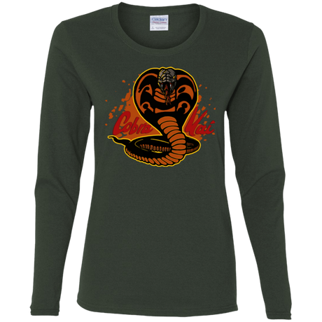 T-Shirts Forest / S Familiar Reptile Women's Long Sleeve T-Shirt