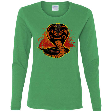 T-Shirts Irish Green / S Familiar Reptile Women's Long Sleeve T-Shirt