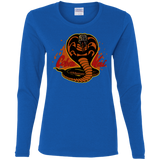 T-Shirts Royal / S Familiar Reptile Women's Long Sleeve T-Shirt