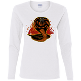 T-Shirts White / S Familiar Reptile Women's Long Sleeve T-Shirt