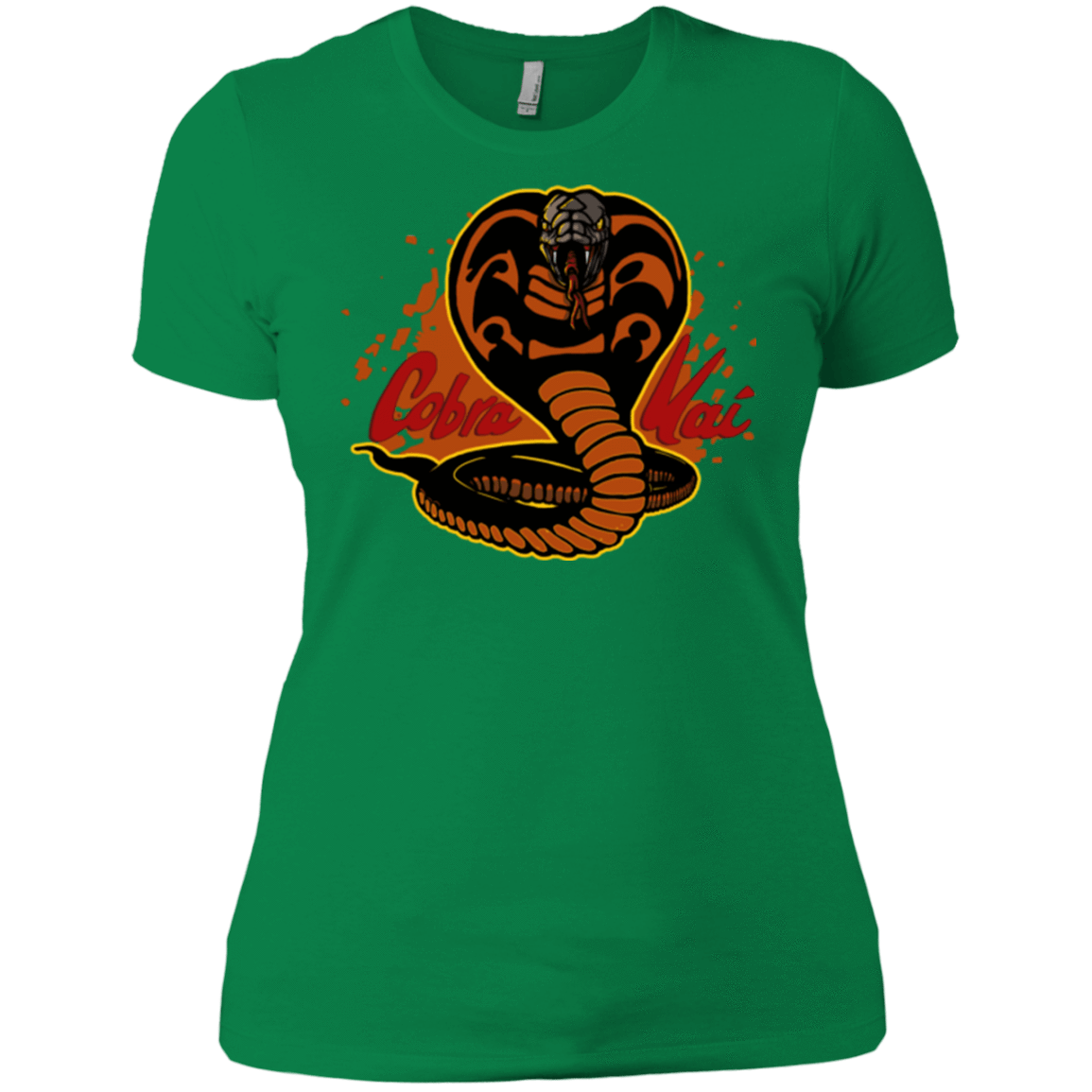 T-Shirts Kelly Green / X-Small Familiar Reptile Women's Premium T-Shirt