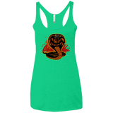 T-Shirts Envy / X-Small Familiar Reptile Women's Triblend Racerback Tank