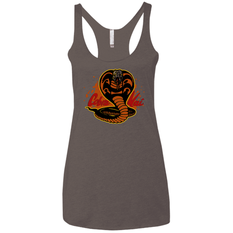 T-Shirts Macchiato / X-Small Familiar Reptile Women's Triblend Racerback Tank