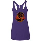 T-Shirts Purple Rush / X-Small Familiar Reptile Women's Triblend Racerback Tank