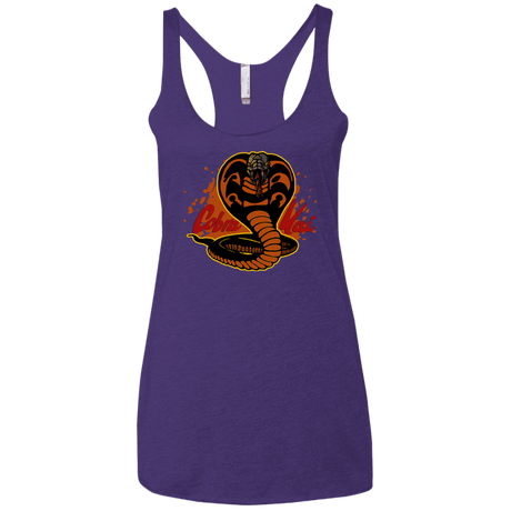 T-Shirts Purple Rush / X-Small Familiar Reptile Women's Triblend Racerback Tank