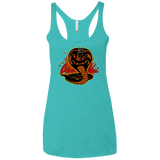 T-Shirts Tahiti Blue / X-Small Familiar Reptile Women's Triblend Racerback Tank