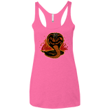 T-Shirts Vintage Pink / X-Small Familiar Reptile Women's Triblend Racerback Tank