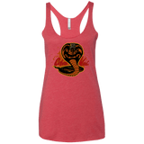 T-Shirts Vintage Red / X-Small Familiar Reptile Women's Triblend Racerback Tank