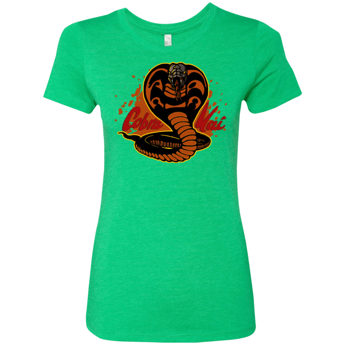 T-Shirts Envy / S Familiar Reptile Women's Triblend T-Shirt