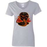 T-Shirts Sport Grey / S Familiar Reptile Women's V-Neck T-Shirt