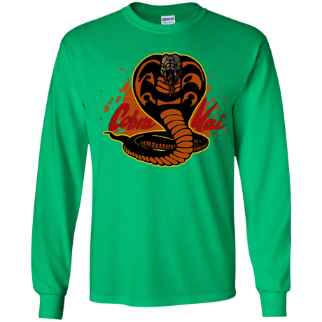 T-Shirts Irish Green / YS Familiar Reptile Youth Long Sleeve T-Shirt