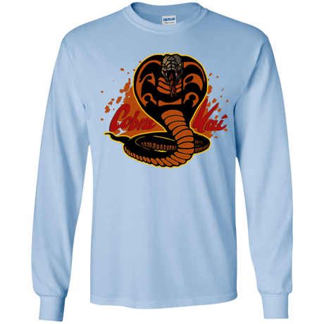 T-Shirts Light Blue / YS Familiar Reptile Youth Long Sleeve T-Shirt