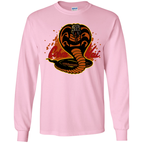 T-Shirts Light Pink / YS Familiar Reptile Youth Long Sleeve T-Shirt