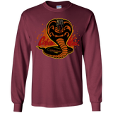 T-Shirts Maroon / YS Familiar Reptile Youth Long Sleeve T-Shirt