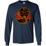 T-Shirts Navy / YS Familiar Reptile Youth Long Sleeve T-Shirt
