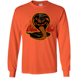 T-Shirts Orange / YS Familiar Reptile Youth Long Sleeve T-Shirt