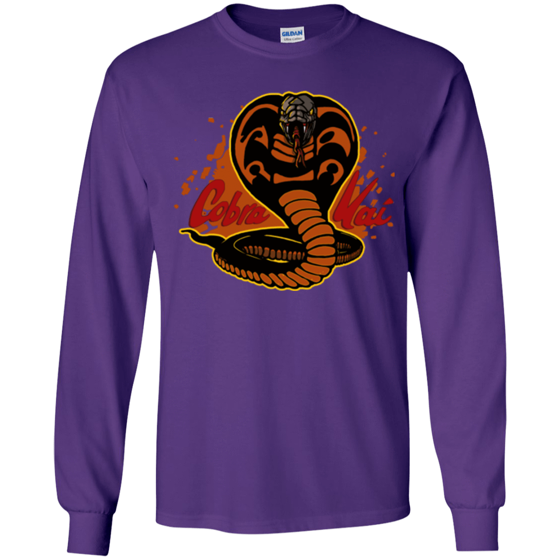 T-Shirts Purple / YS Familiar Reptile Youth Long Sleeve T-Shirt