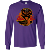 T-Shirts Purple / YS Familiar Reptile Youth Long Sleeve T-Shirt