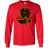 T-Shirts Red / YS Familiar Reptile Youth Long Sleeve T-Shirt