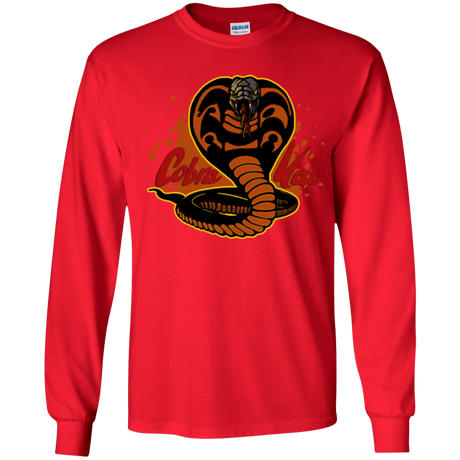 T-Shirts Red / YS Familiar Reptile Youth Long Sleeve T-Shirt
