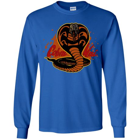T-Shirts Royal / YS Familiar Reptile Youth Long Sleeve T-Shirt