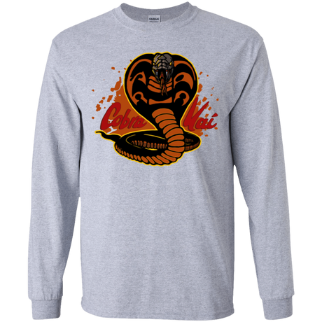 T-Shirts Sport Grey / YS Familiar Reptile Youth Long Sleeve T-Shirt