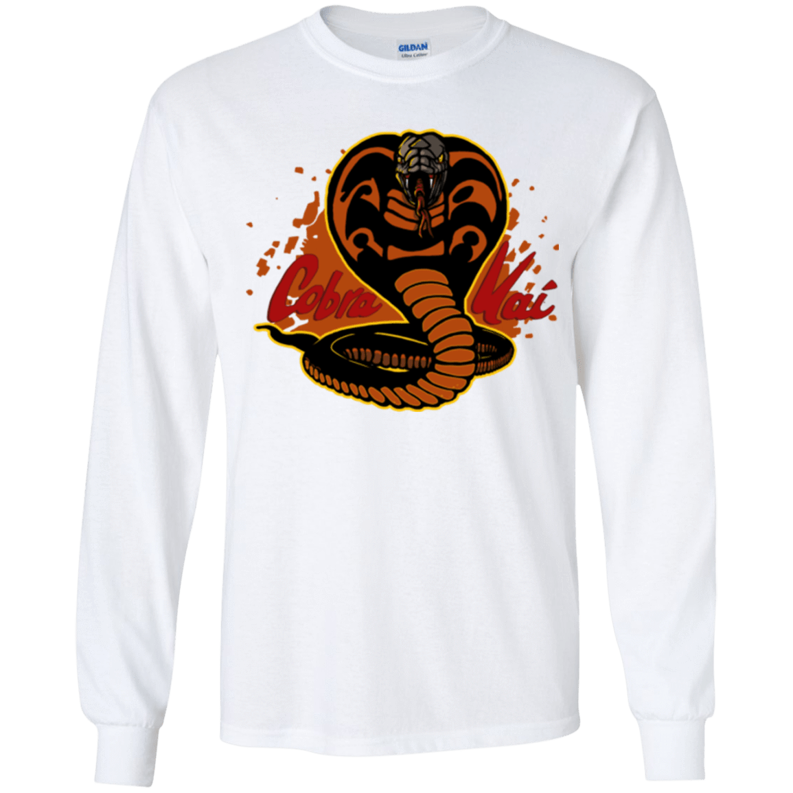 T-Shirts White / YS Familiar Reptile Youth Long Sleeve T-Shirt