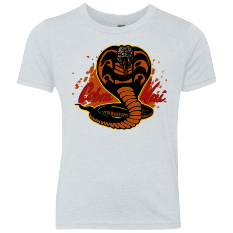 T-Shirts Heather White / YXS Familiar Reptile Youth Triblend T-Shirt