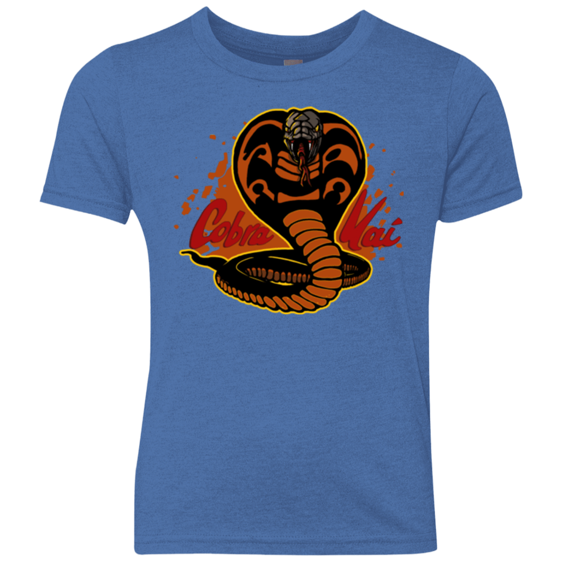 T-Shirts Vintage Royal / YXS Familiar Reptile Youth Triblend T-Shirt