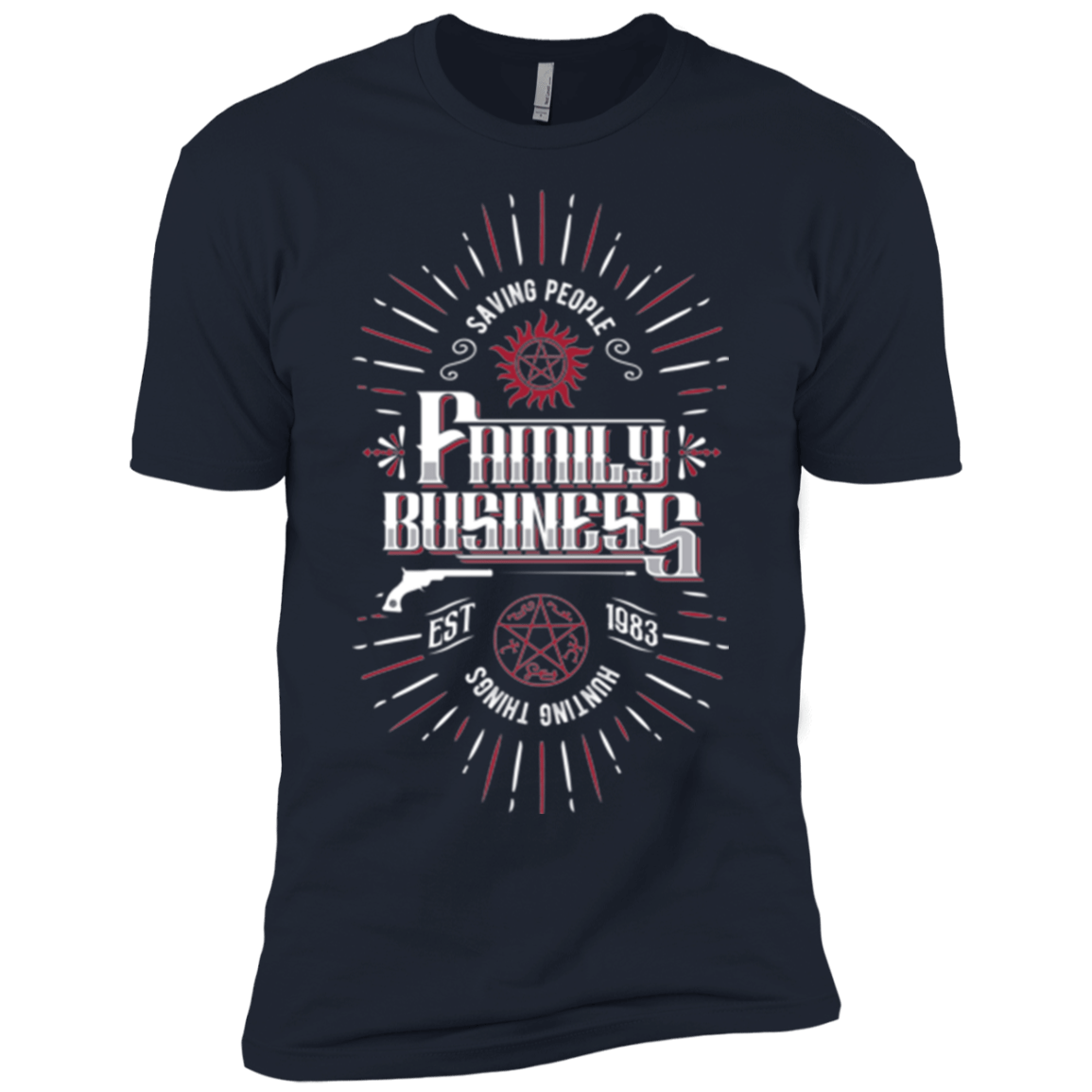 T-Shirts Midnight Navy / YXS Family Business Boys Premium T-Shirt