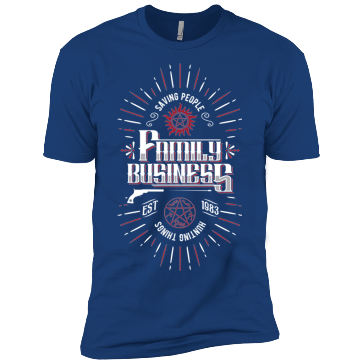 T-Shirts Royal / YXS Family Business Boys Premium T-Shirt
