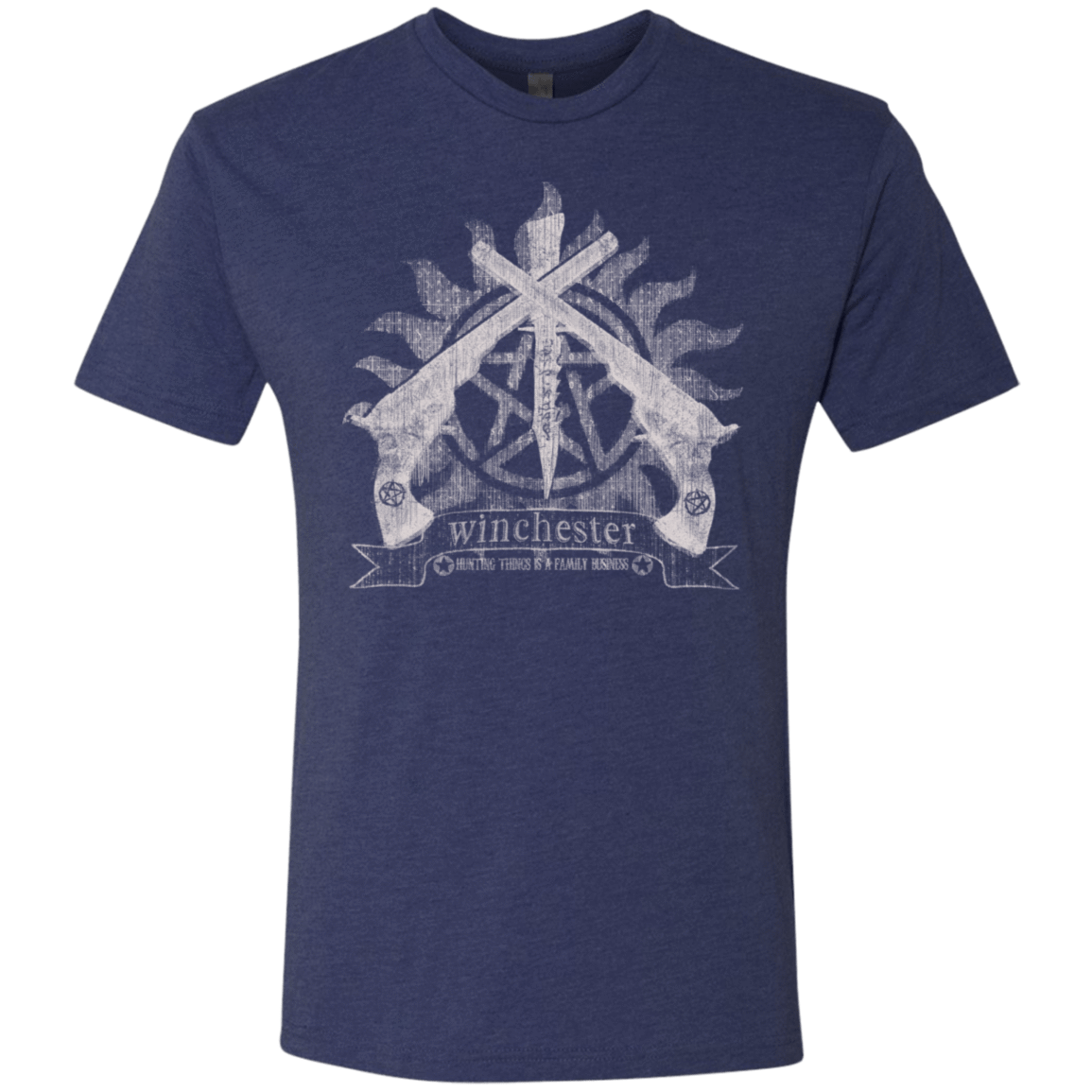 T-Shirts Vintage Navy / S Family Business Men's Triblend T-Shirt