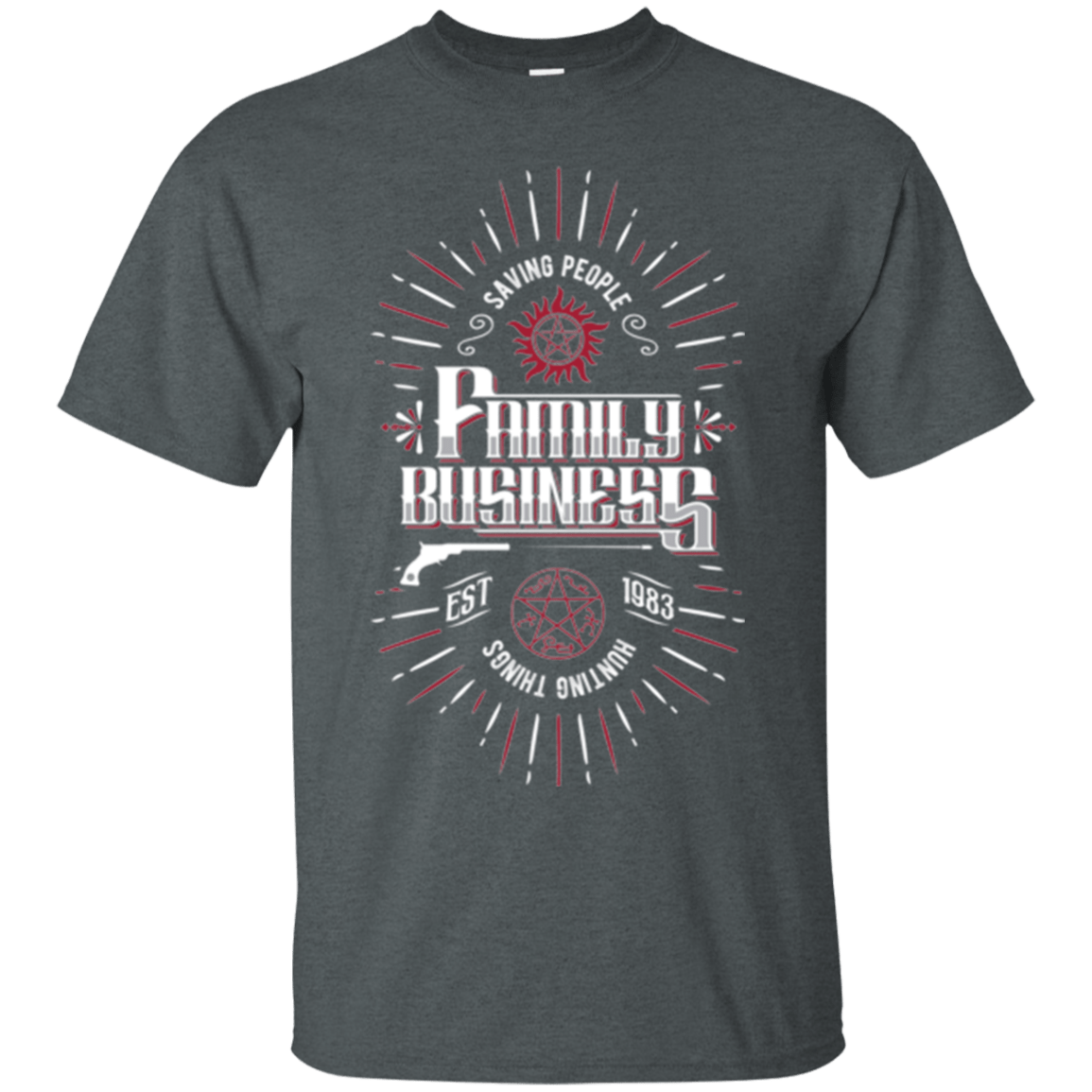 T-Shirts Dark Heather / Small Family Business T-Shirt