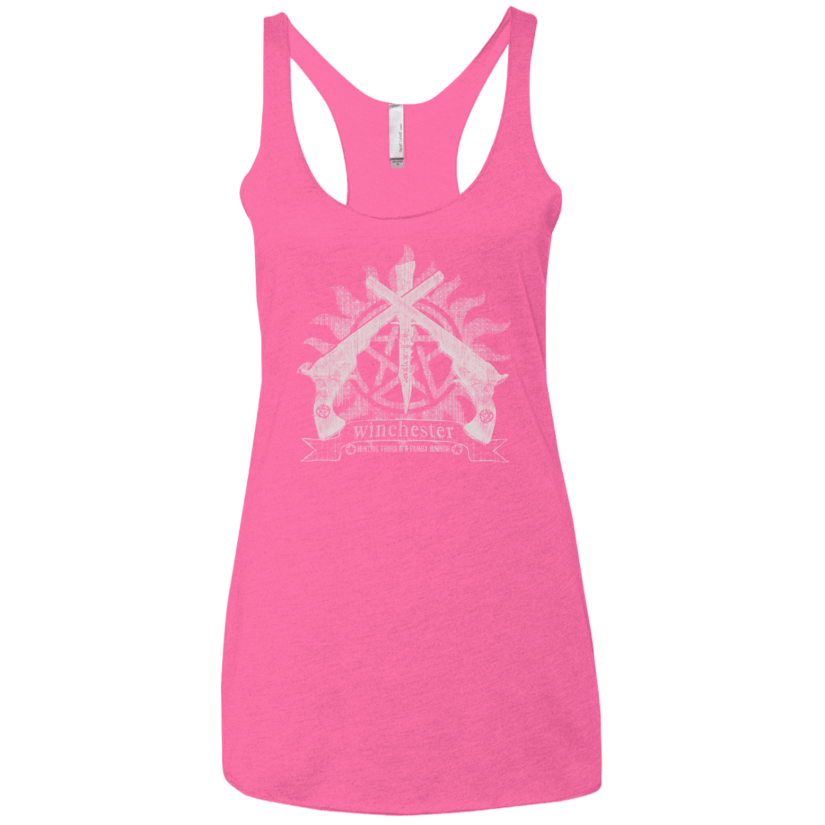 Family Business Women's Triblend Racerback Tank