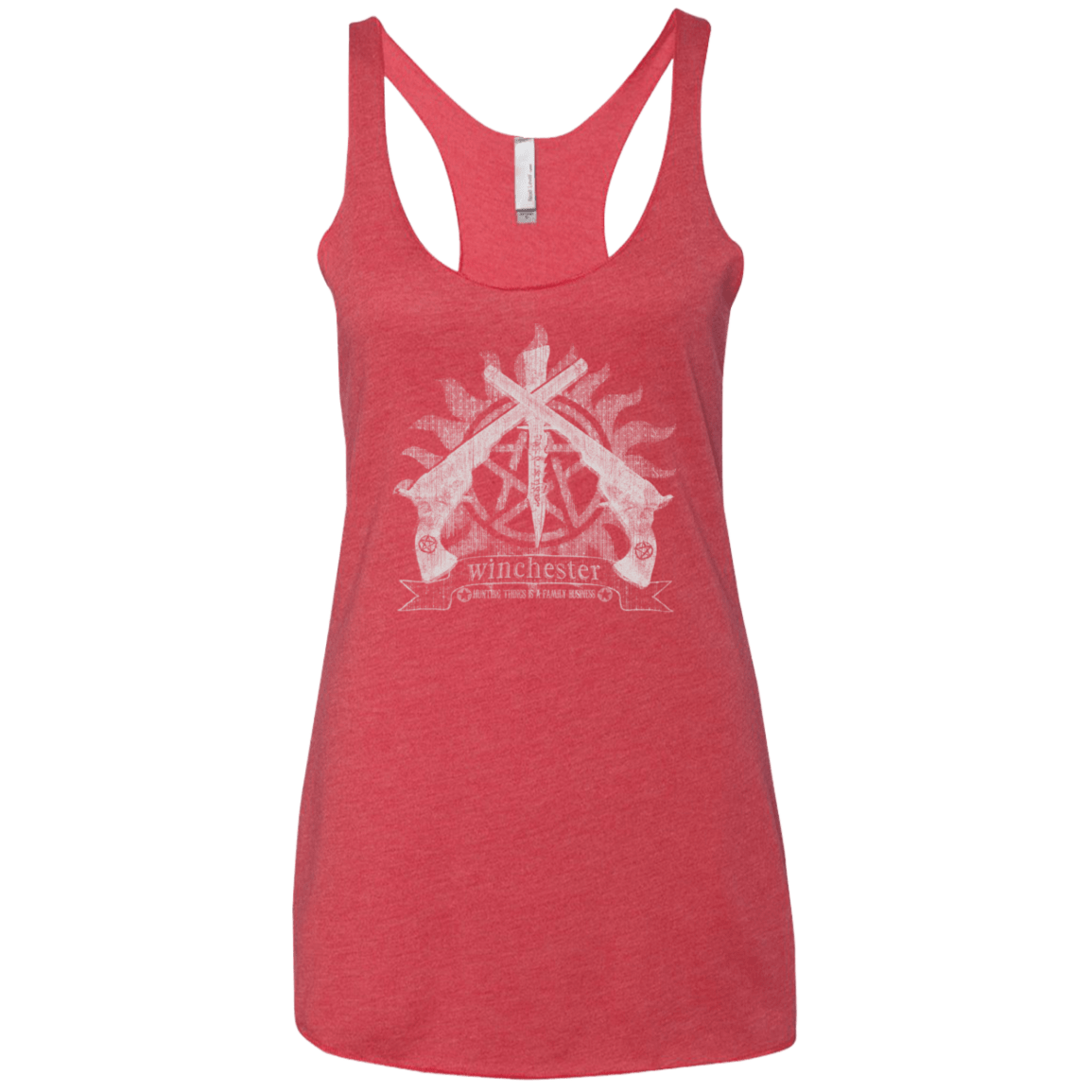 Family Business Women's Triblend Racerback Tank