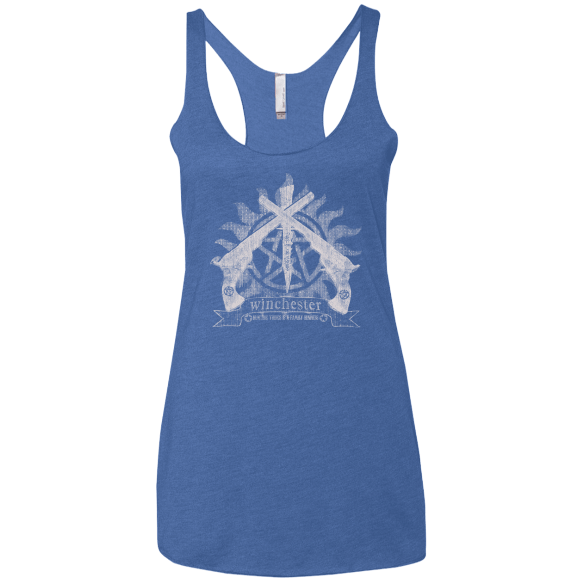 Family Business Women's Triblend Racerback Tank