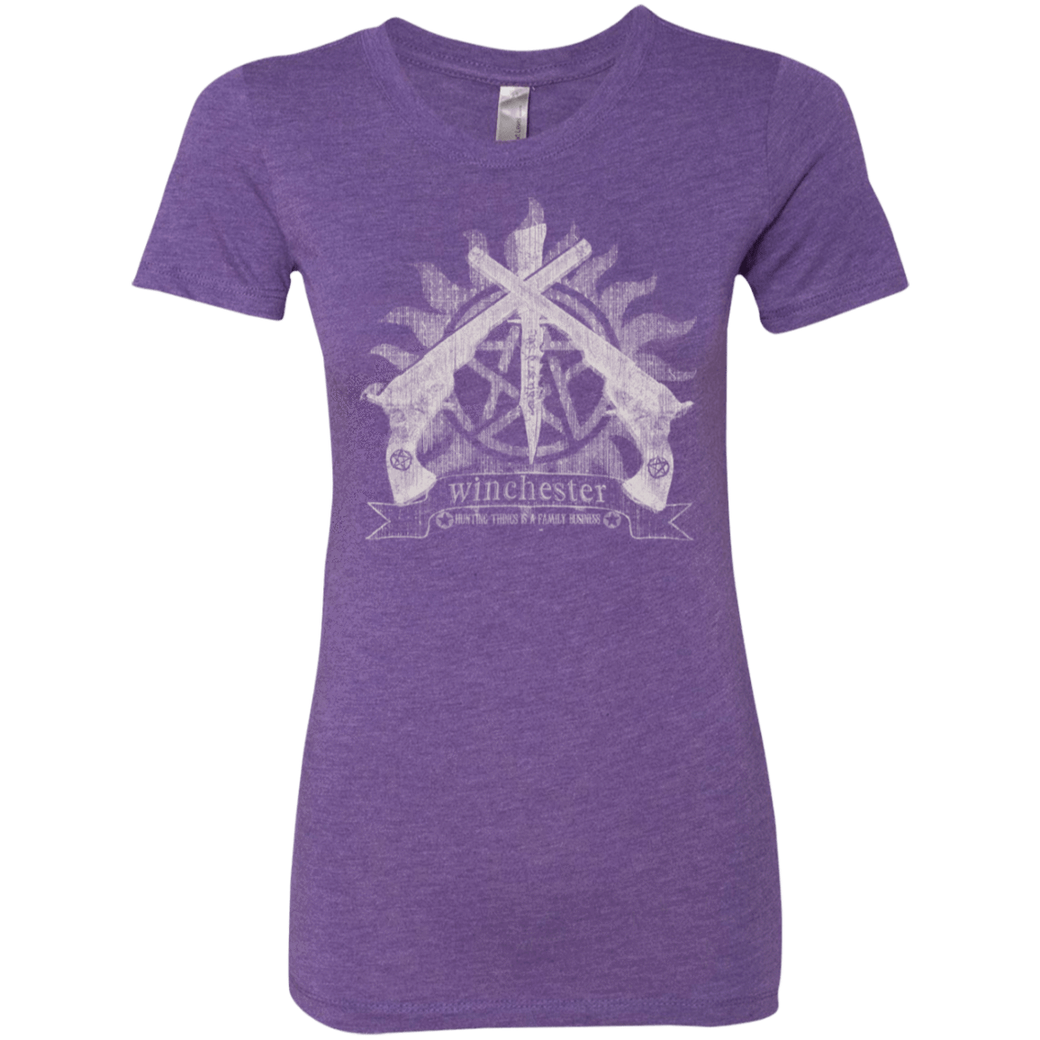 T-Shirts Purple Rush / S Family Business Women's Triblend T-Shirt