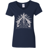 T-Shirts Navy / S Family Business Women's V-Neck T-Shirt