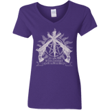 T-Shirts Purple / S Family Business Women's V-Neck T-Shirt