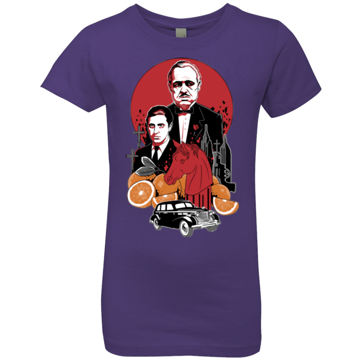 T-Shirts Purple Rush / YXS Family Cursed Girls Premium T-Shirt