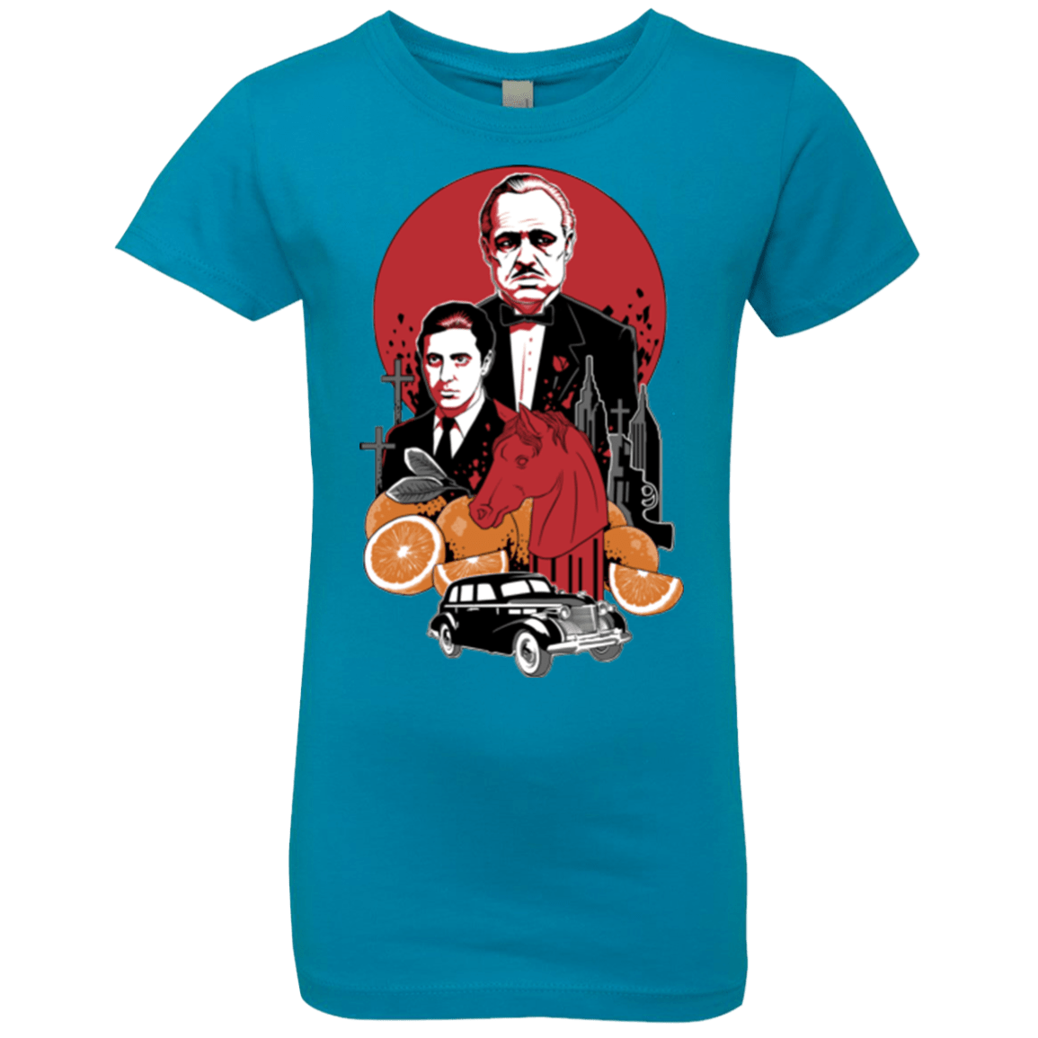 T-Shirts Turquoise / YXS Family Cursed Girls Premium T-Shirt