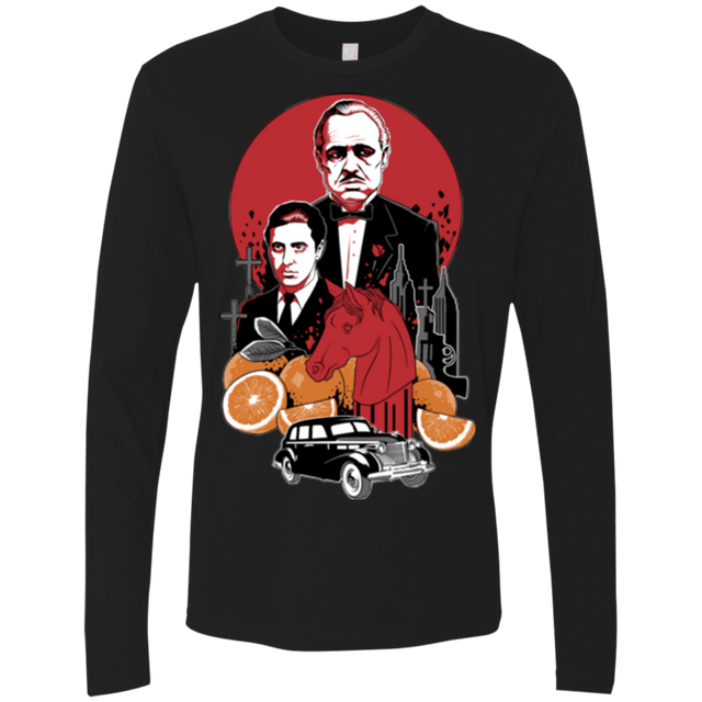 T-Shirts Black / Small Family Cursed Men's Premium Long Sleeve