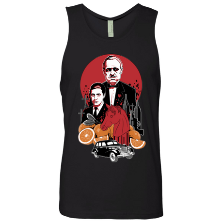 T-Shirts Black / Small Family Cursed Men's Premium Tank Top