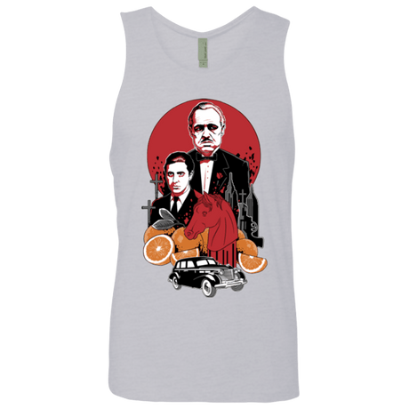 T-Shirts Heather Grey / Small Family Cursed Men's Premium Tank Top